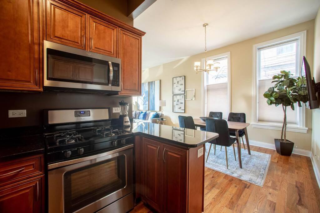 Apartament Getaway In The Heart Of Pilsen Chicago Zewnętrze zdjęcie